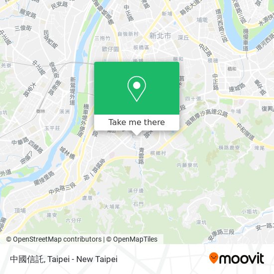 中國信託 map