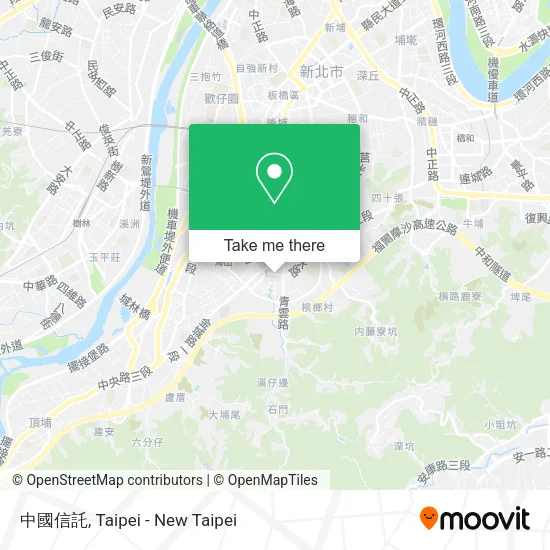 中國信託 map