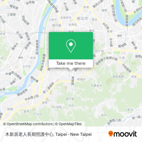 木新居老人長期照護中心 map