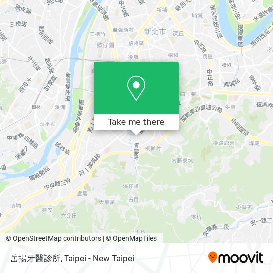 岳揚牙醫診所 map