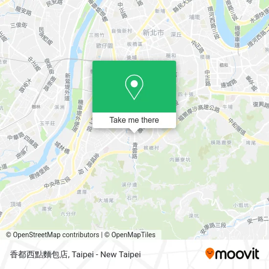 香都西點麵包店 map