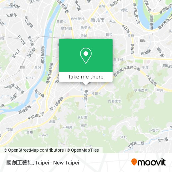 國創工藝社 map
