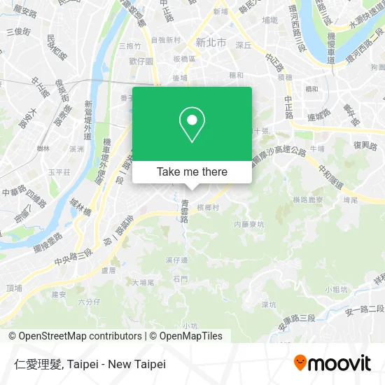 仁愛理髮 map