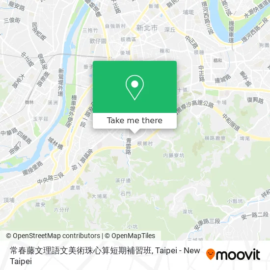 常春藤文理語文美術珠心算短期補習班 map