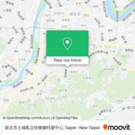 新北市土城私立快樂腳托嬰中心 map