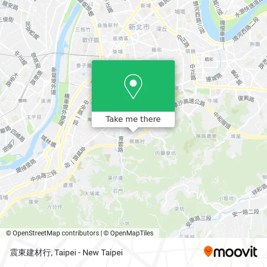 震東建材行 map