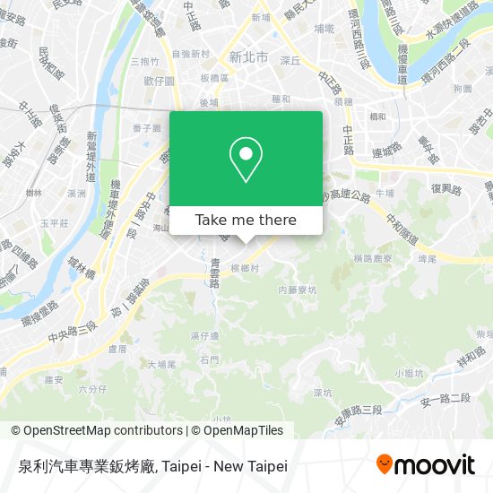 泉利汽車專業鈑烤廠 map