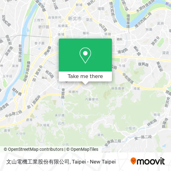 文山電機工業股份有限公司地圖