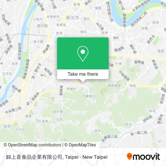 錦上喜食品企業有限公司地圖