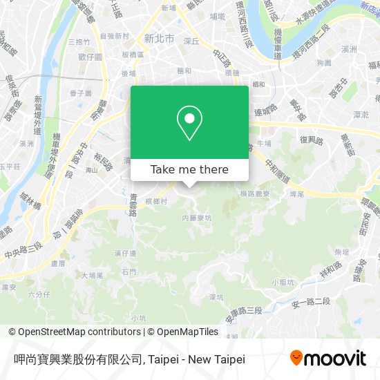 呷尚寶興業股份有限公司 map