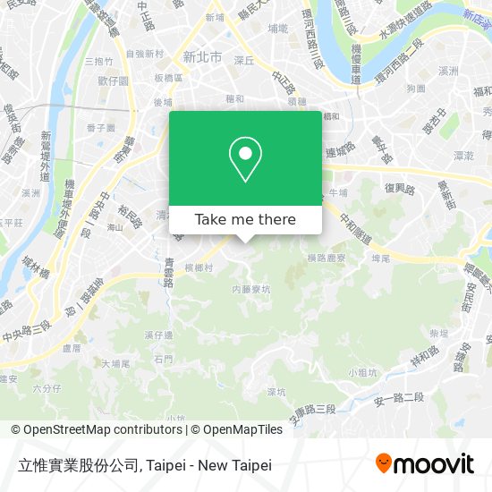 立惟實業股份公司 map