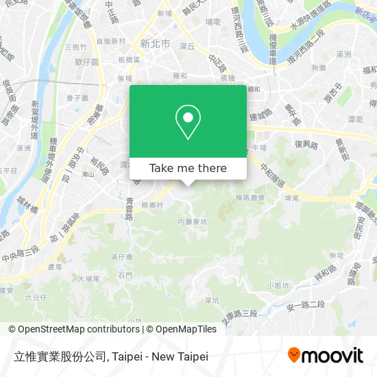立惟實業股份公司地圖