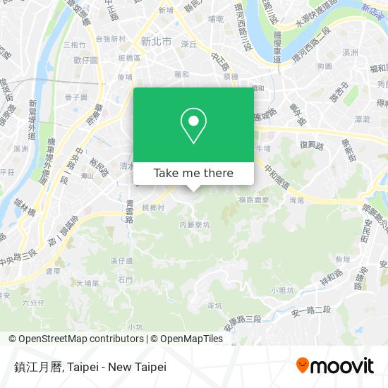 鎮江月曆地圖