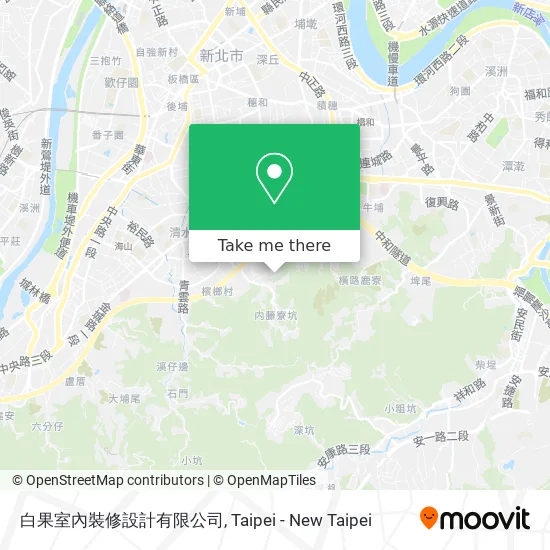 白果室內裝修設計有限公司地圖