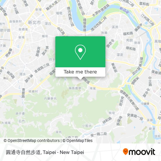 圓通寺自然步道 map