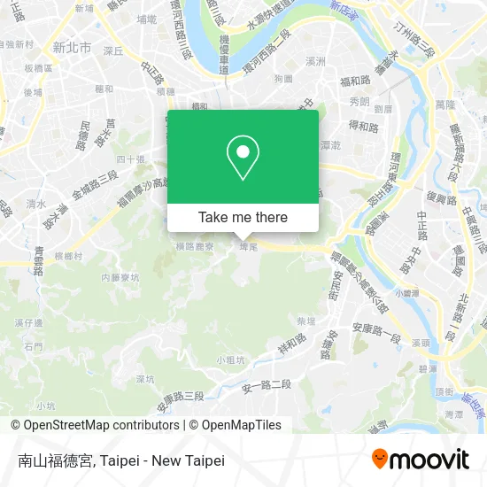 南山福德宮 map