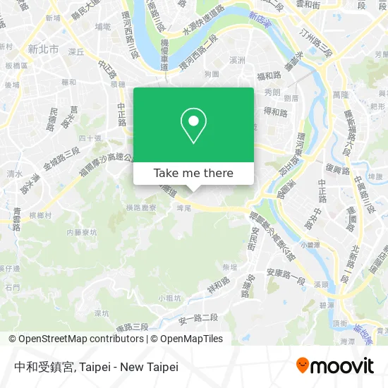 中和受鎮宮 map