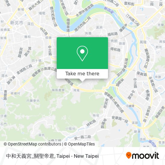 中和天義宮_關聖帝君 map