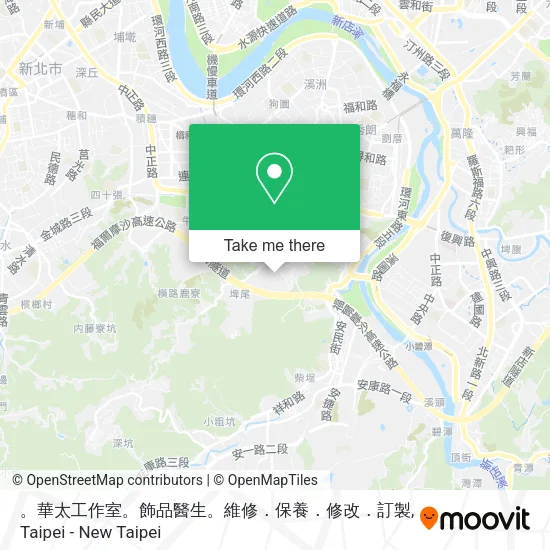 。華太工作室。飾品醫生。維修．保養．修改．訂製地圖