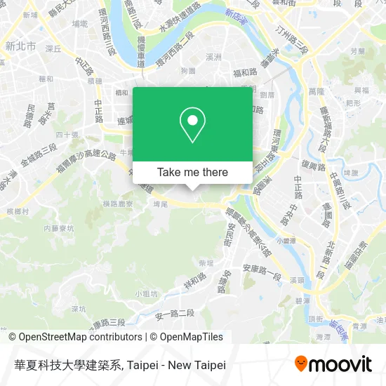 華夏科技大學建築系 map