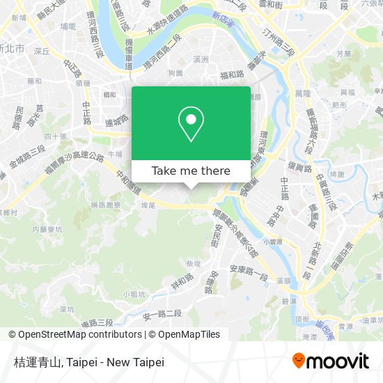 桔運青山地圖