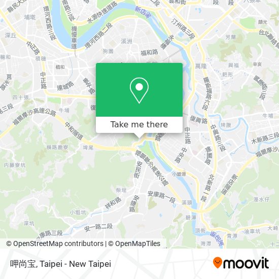 呷尚宝 map