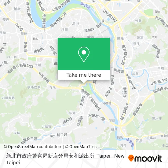新北市政府警察局新店分局安和派出所 map