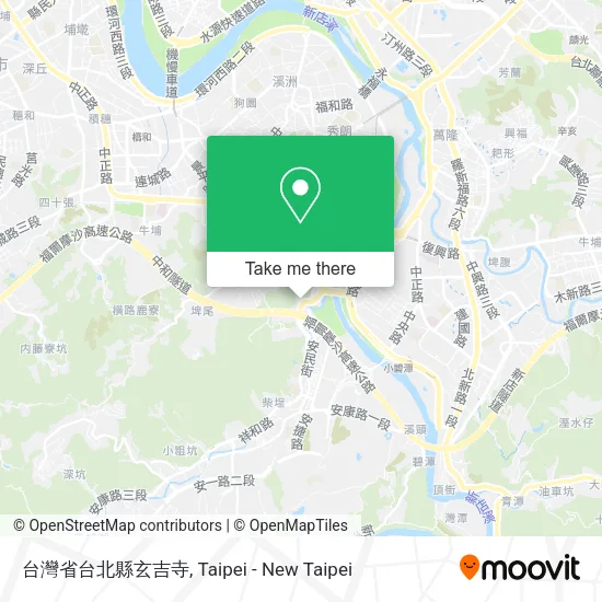 台灣省台北縣玄吉寺 map