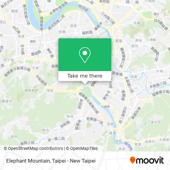 Elephant Mountain map