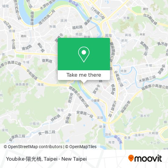 Youbike-陽光橋地圖