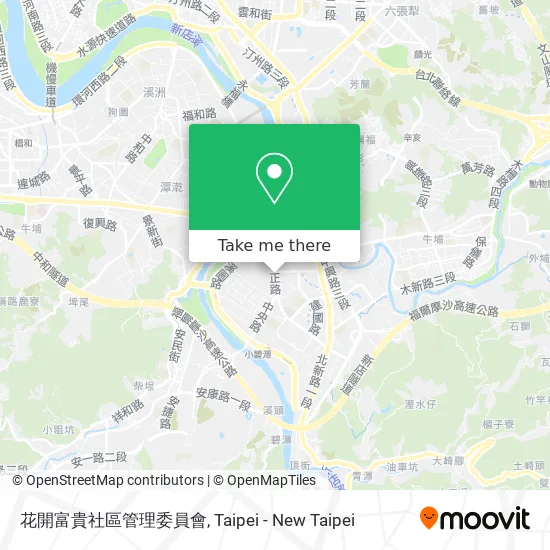 花開富貴社區管理委員會 map