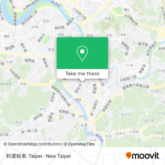 和運租車 map