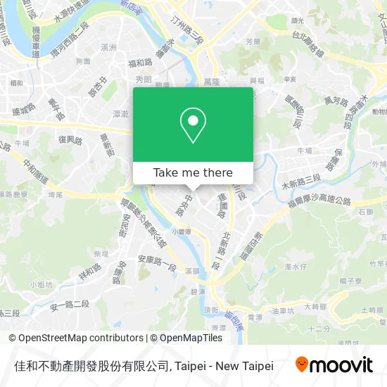 佳和不動產開發股份有限公司地圖