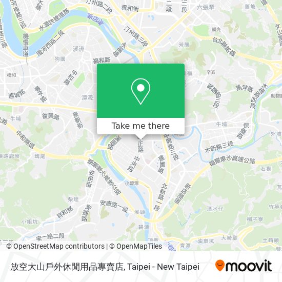 放空大山戶外休閒用品專賣店 map