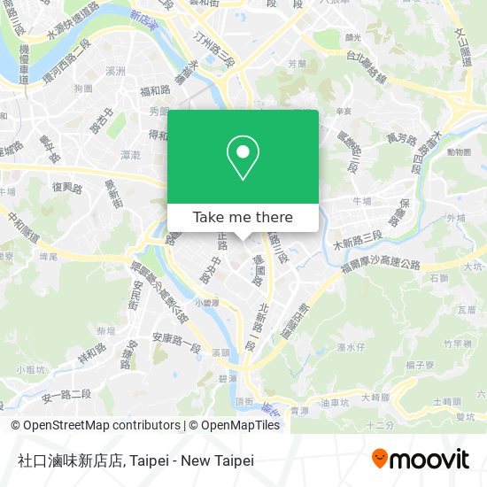 社口滷味新店店 map