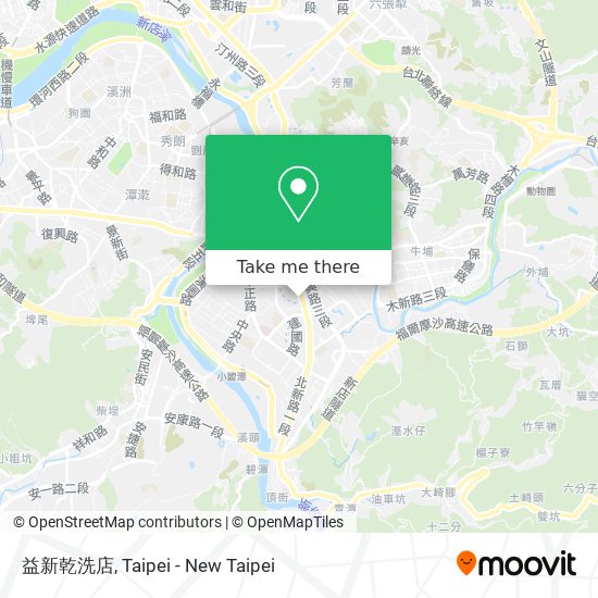 益新乾洗店地圖