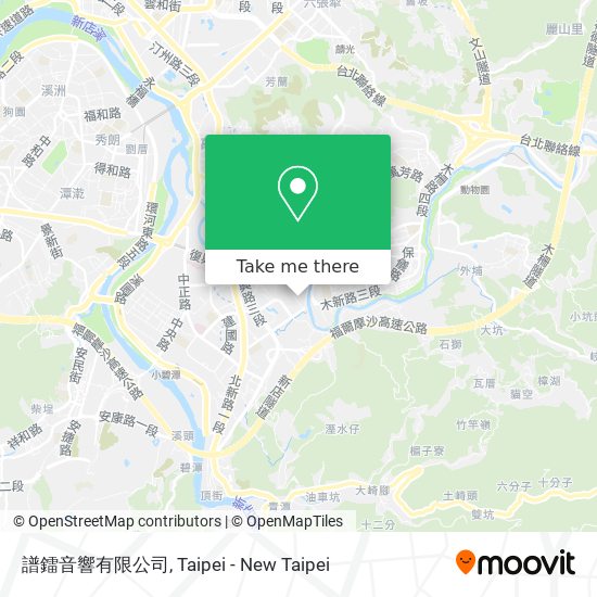 譜鐳音響有限公司地圖