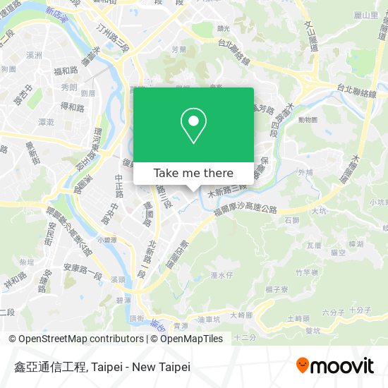 鑫亞通信工程 map