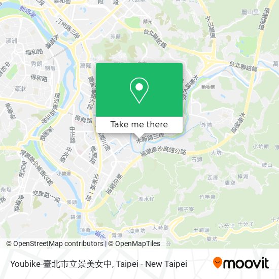 Youbike-臺北市立景美女中 map