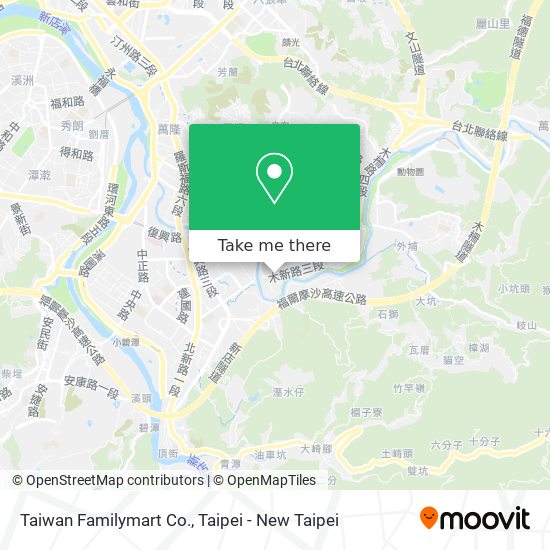 Taiwan Familymart Co. map