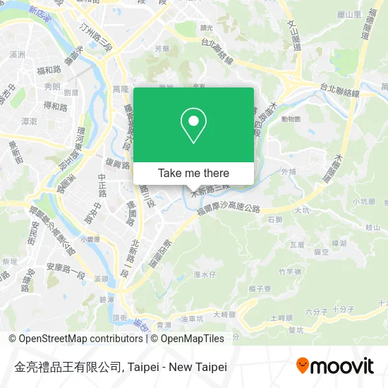 金亮禮品王有限公司地圖