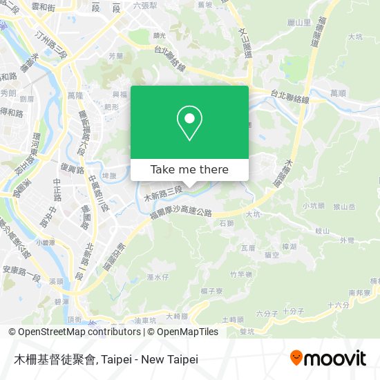 木柵基督徒聚會地圖