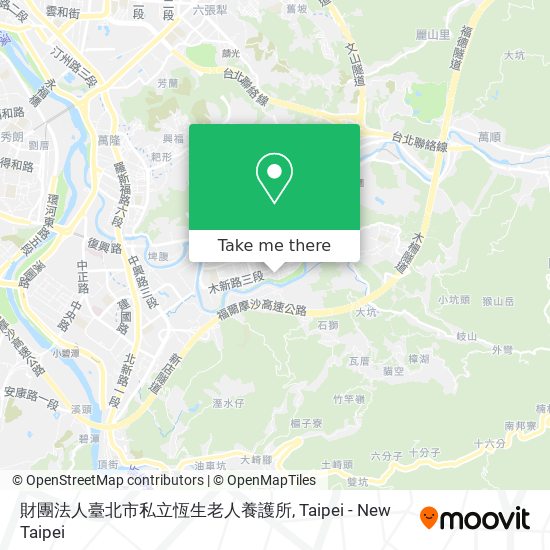 財團法人臺北市私立恆生老人養護所 map