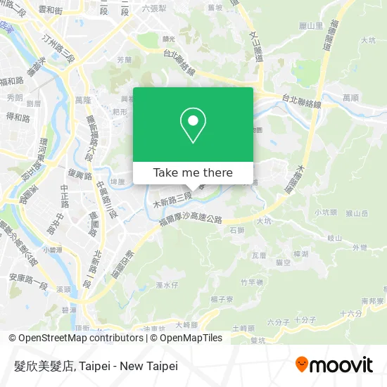 髮欣美髮店 map