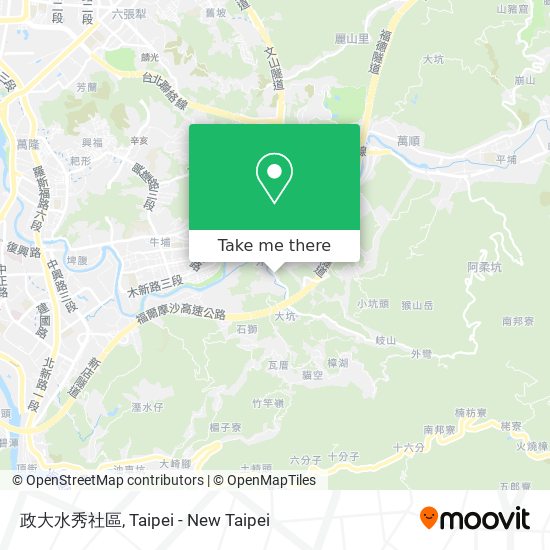 政大水秀社區 map