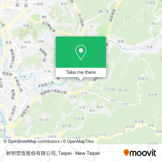 昶明營造股份有限公司地圖