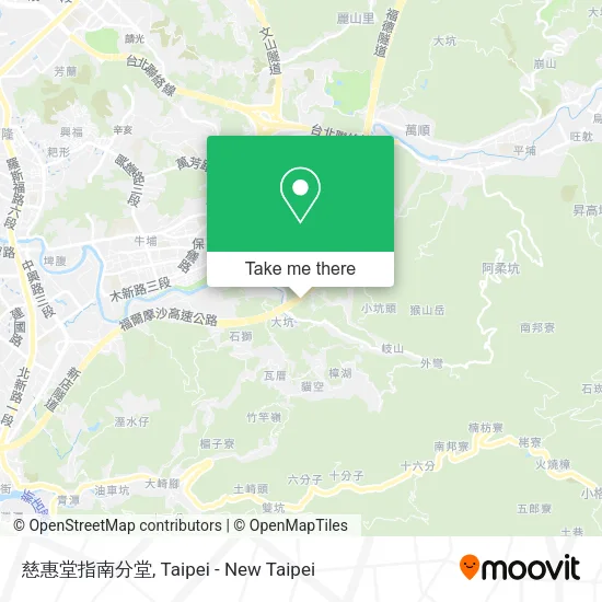 慈惠堂指南分堂地圖