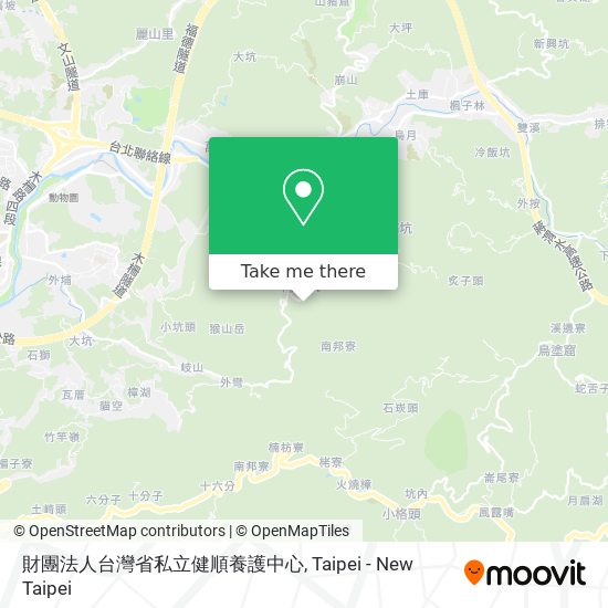 財團法人台灣省私立健順養護中心地圖