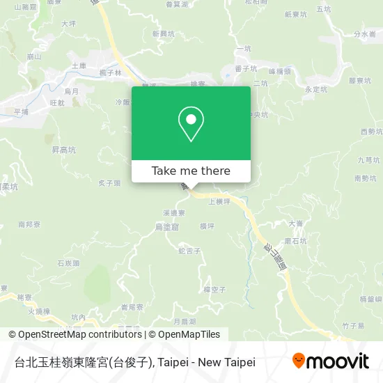 台北玉桂嶺東隆宮(台俊子) map