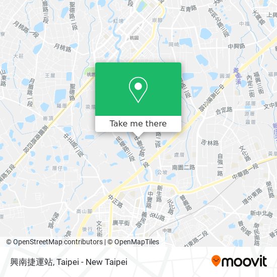 興南捷運站 map